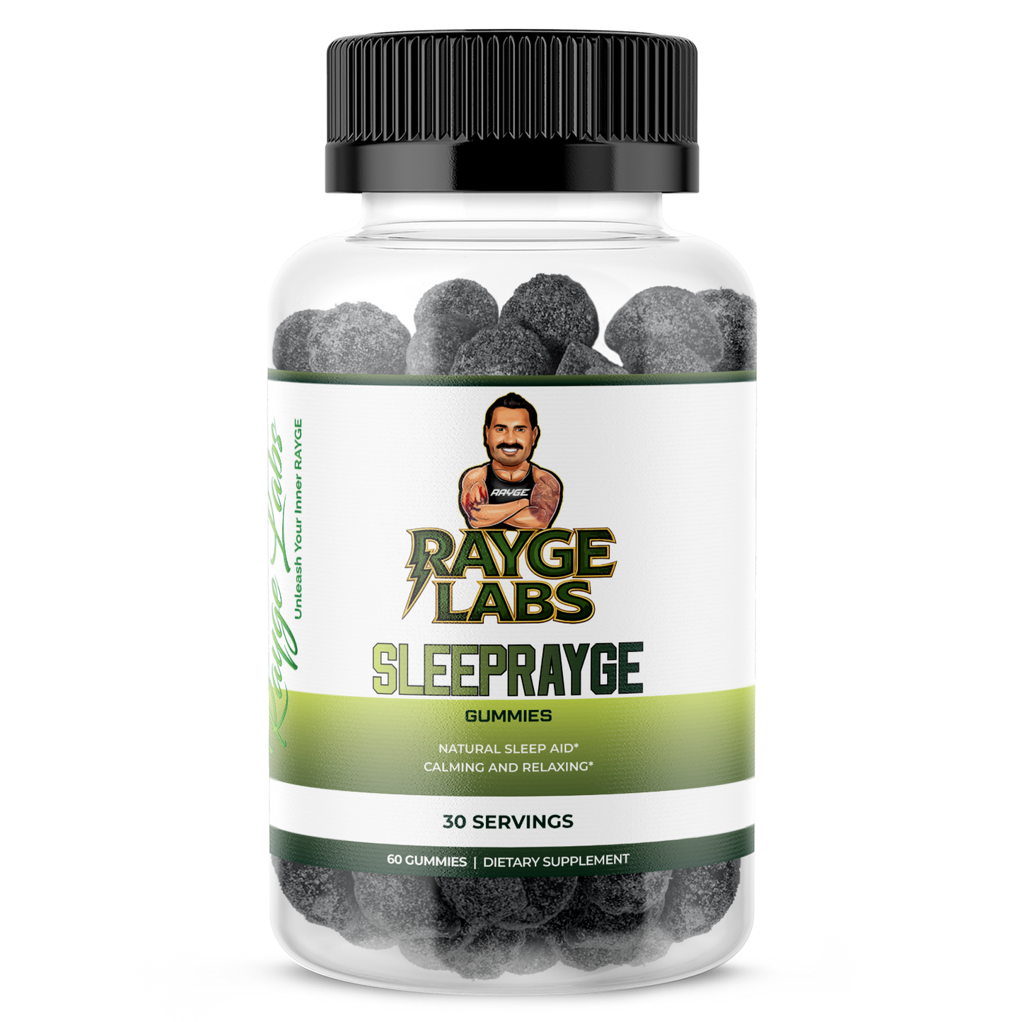 SLEEP-RAYGE sleep gummies bottle