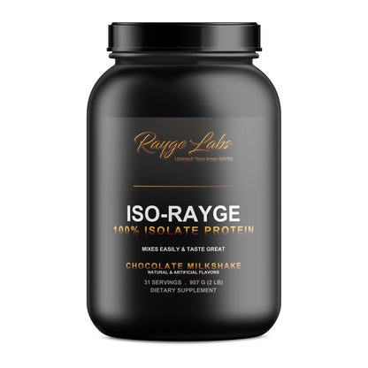 ISO-RAYGE Chocolate front label