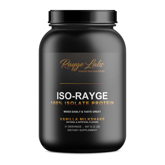ISO-RAYGE Vanilla front label