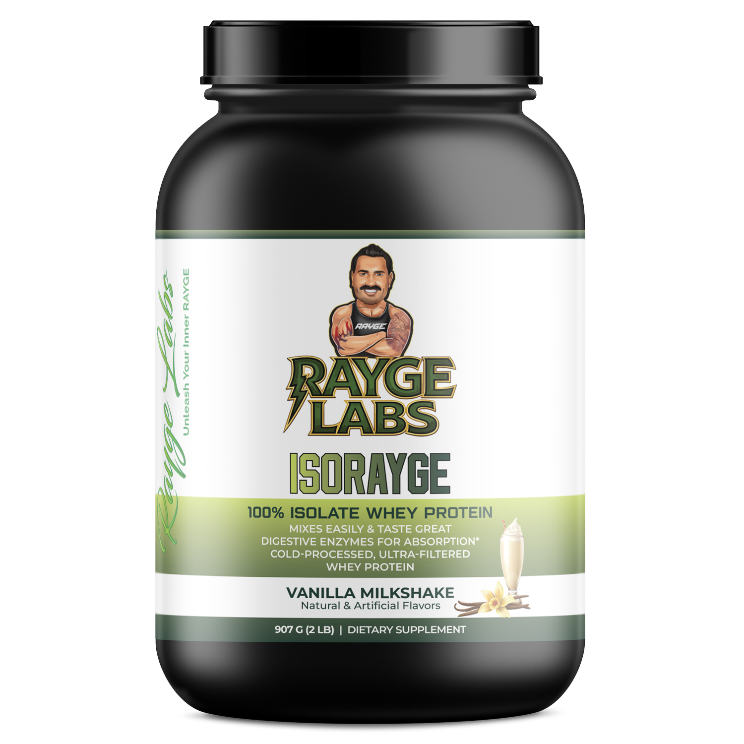 ISO-RAYGE whey protein isolate vanilla