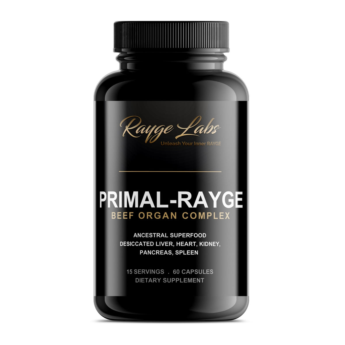 Primal-Rayge front label