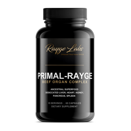 Primal-Rayge front label