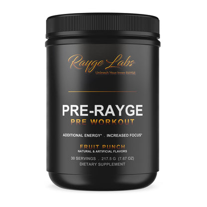 PRE-RAYGE front label