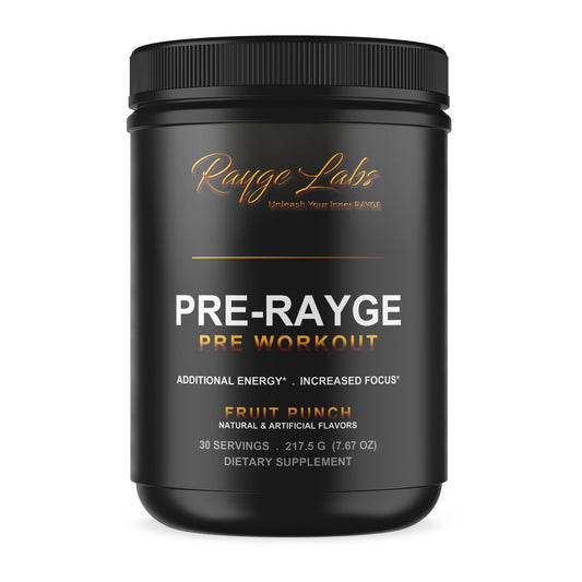 PRE-RAYGE front label