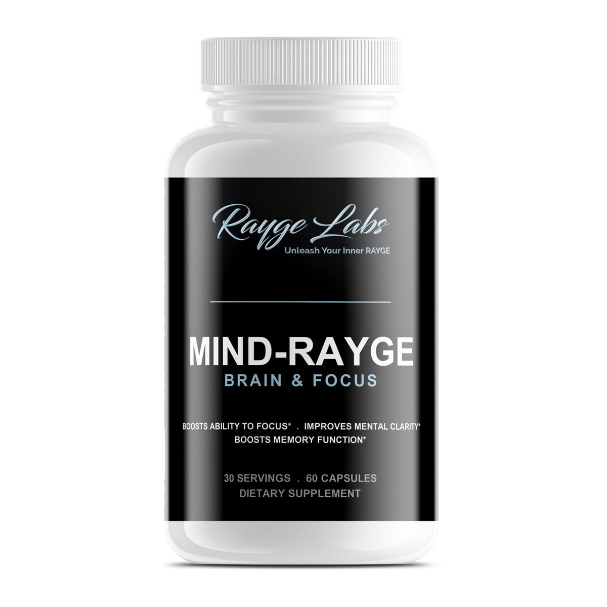 MIND-RAYGE front label