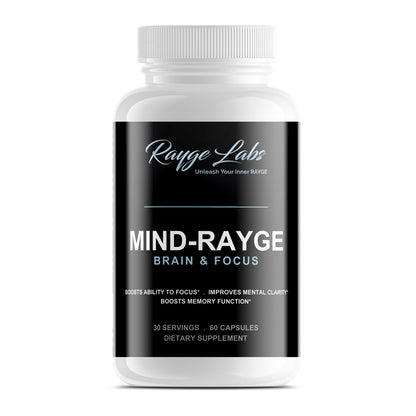 MIND-RAYGE front label