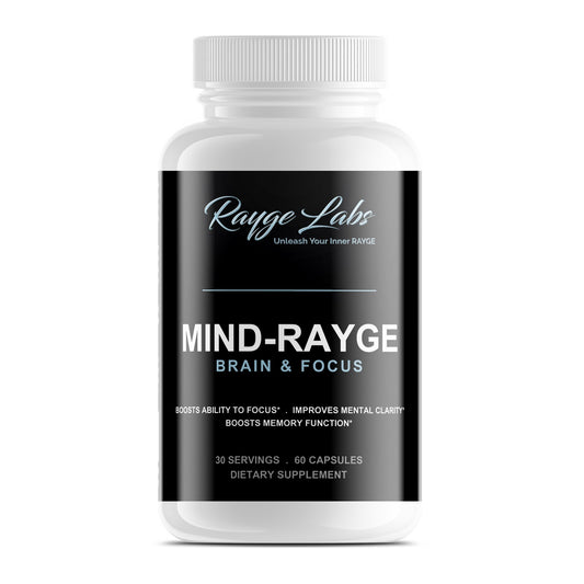 MIND-RAYGE front label