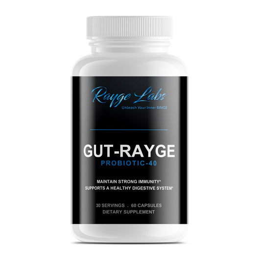 GUT-RAYGE front label