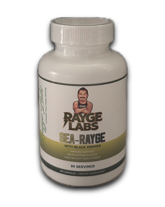 SEA-RAYGE Sea Moss with Black Pepper